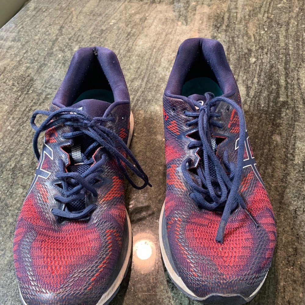 ASICS brand running shoes